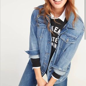 NWOT Old Navy Boyfriend Jean Jacket